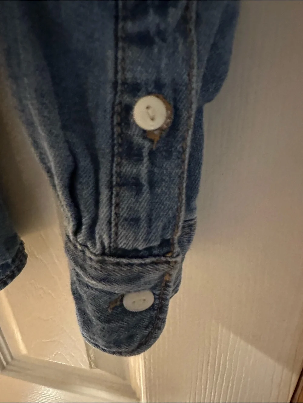 Carter's Blue Kids Denim Button-Front Jacket